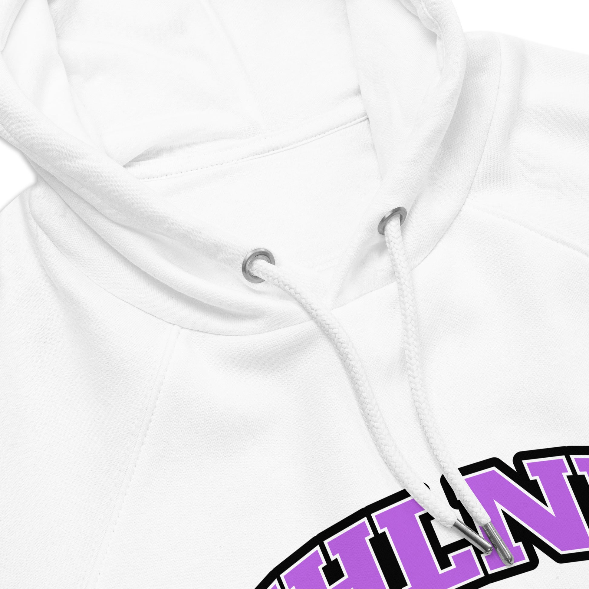 Cute Hoodies white color close up