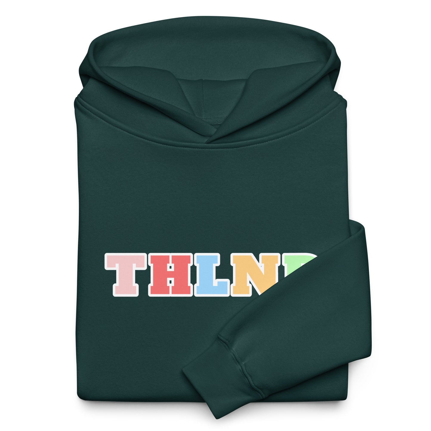 Oversized Classic Hoodie -  80% Cotton  II Dark Green